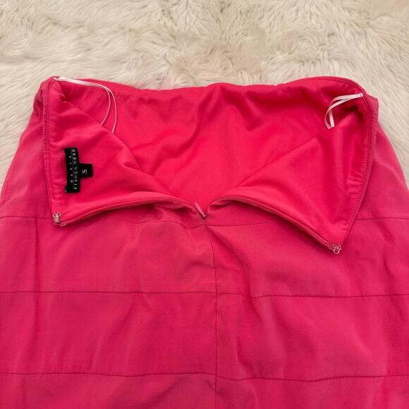 Maria Bianca Nero Pink Bodycon Pencil Mini Skirt Small NWOT - Picture 3 of 9